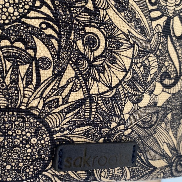 Sakroots Canvas Backpack Navy Desert Spirit - Picture 3 of 12